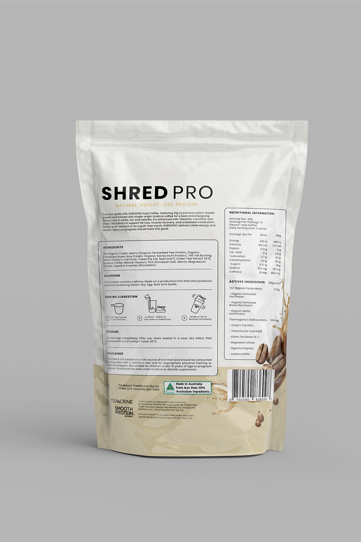 Detrya Shred Pro - Iced Coffee 450g